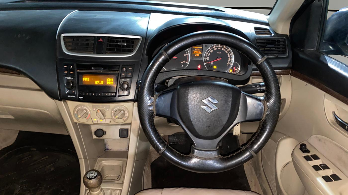 2017 Maruti Swift Dzire VDI, Diesel, Manual, 1,34,543 km, Steering Wheel Close Up