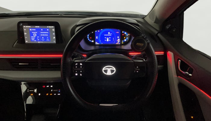 2023 Tata NEXON CREATIVE AMT 1.5 DIESEL, Diesel, Automatic, 23,270 km, Steering Wheel Close Up