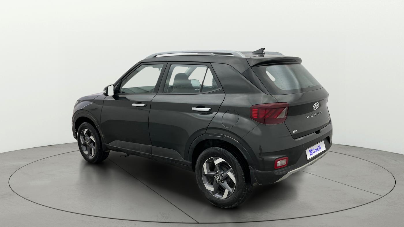 2021 Hyundai VENUE SX PLUS 1.0 TURBO DCT, Petrol, Automatic, 37,944 km, Left Back Diagonal