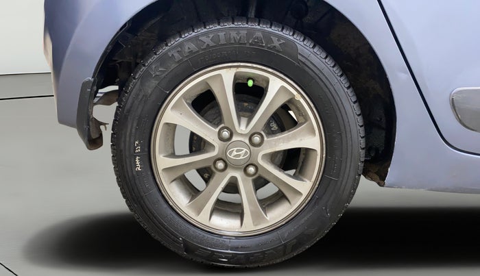 2014 Hyundai Grand i10 ASTA 1.2 KAPPA VTVT, Petrol, Manual, 75,204 km, Right Rear Wheel