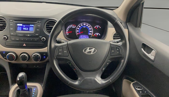 2014 Hyundai Grand i10 ASTA AT 1.2 KAPPA VTVT, Petrol, Automatic, 35,207 km, Steering Wheel Close Up