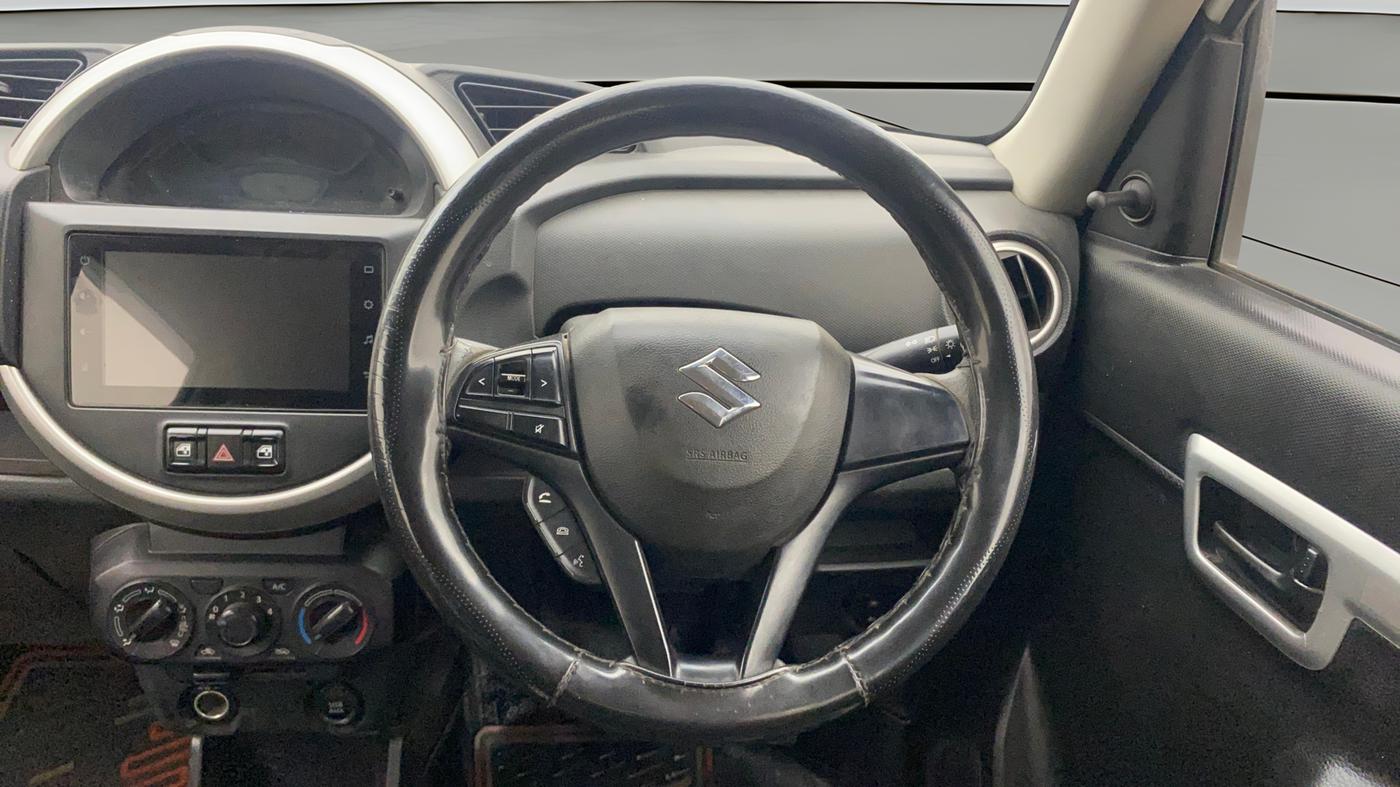 2021 Maruti S PRESSO VXI PLUS AMT, Petrol, Automatic, 1,17,149 km, Steering Wheel Close Up