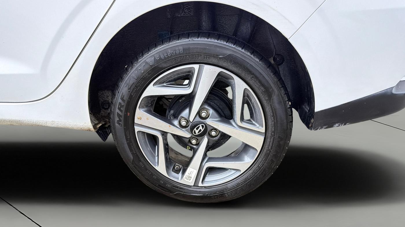 2023 Hyundai AURA SX PLUS 1.2 AMT, Petrol, Automatic, 14,929 km, Left Rear Wheel
