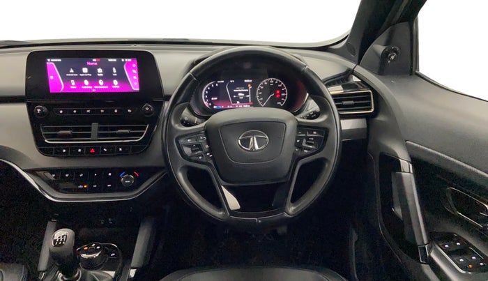 2022 Tata Safari XZ PLUS DARK EDITION, Diesel, Manual, 73,479 km, Steering Wheel Close Up