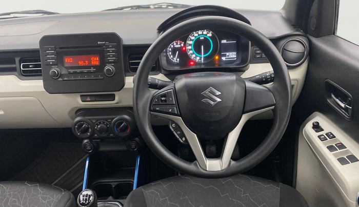 2017 Maruti IGNIS ZETA 1.2, Petrol, Manual, 17,473 km, Steering Wheel Close Up
