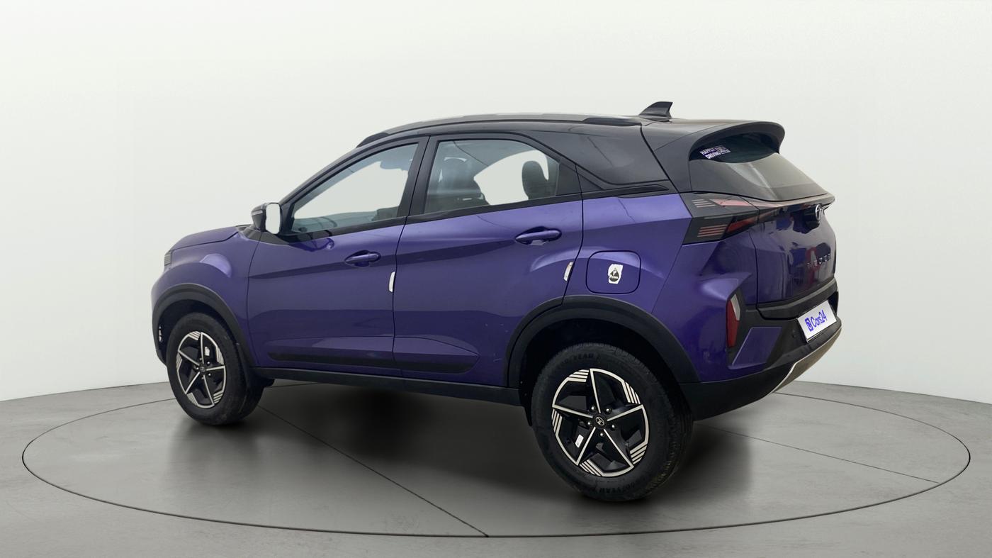 2023 Tata NEXON FEARLESS PURPLE + SUNROOF DCA DUAL TONE 1.2 PETROL, Petrol, Automatic, 29,236 km, Left Back Diagonal