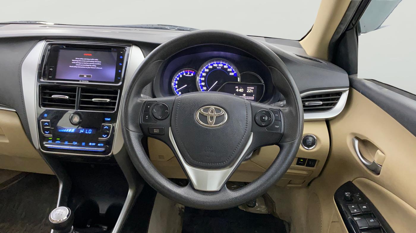 2018 Toyota YARIS G MT, Petrol, Manual, 51,375 km, Steering Wheel Close Up