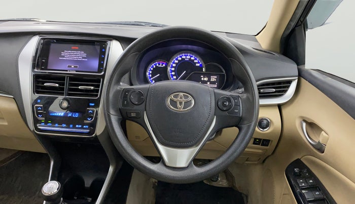 2018 Toyota YARIS G MT, Petrol, Manual, 51,312 km, Steering Wheel Close Up