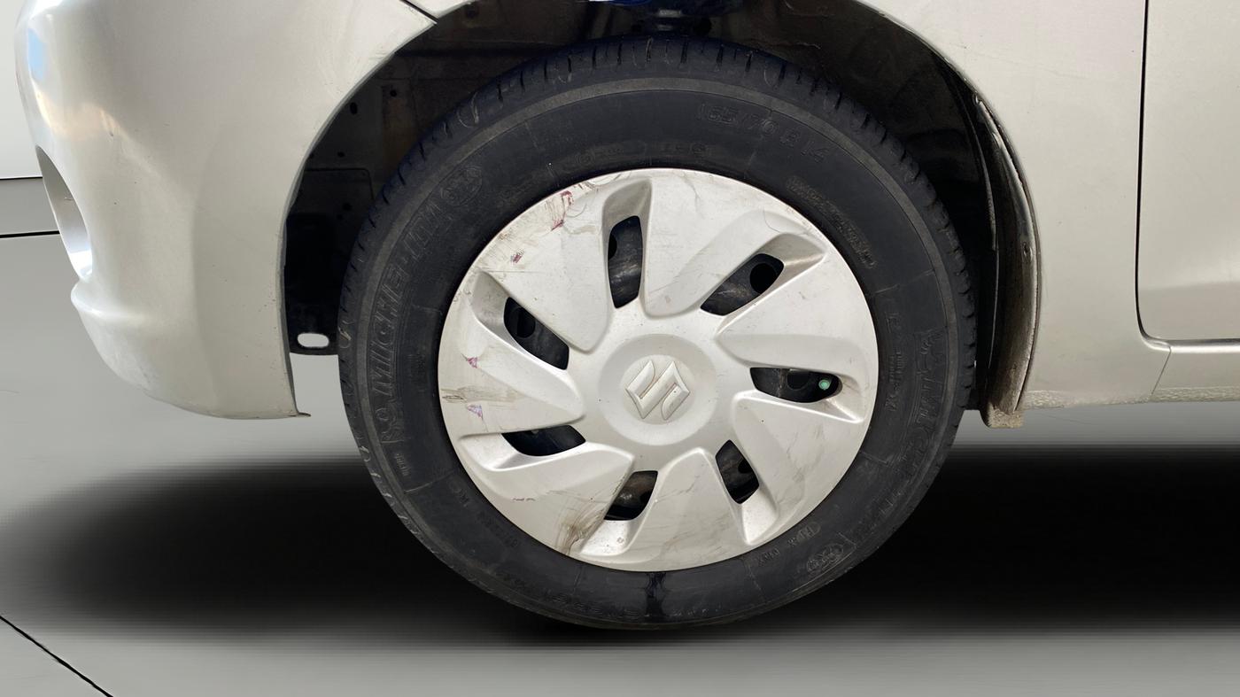 2014 Maruti Celerio VXI, Petrol, Manual, 66,421 km, Left Front Wheel
