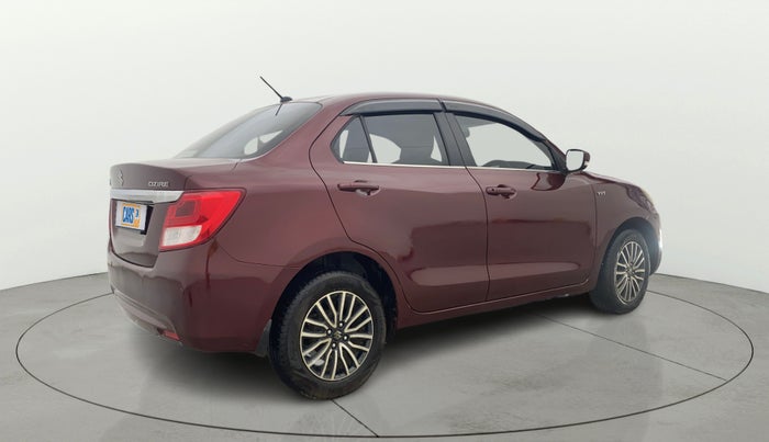 2017 Maruti Dzire ZXI PLUS AMT, Petrol, Automatic, 57,715 km, Right Back Diagonal