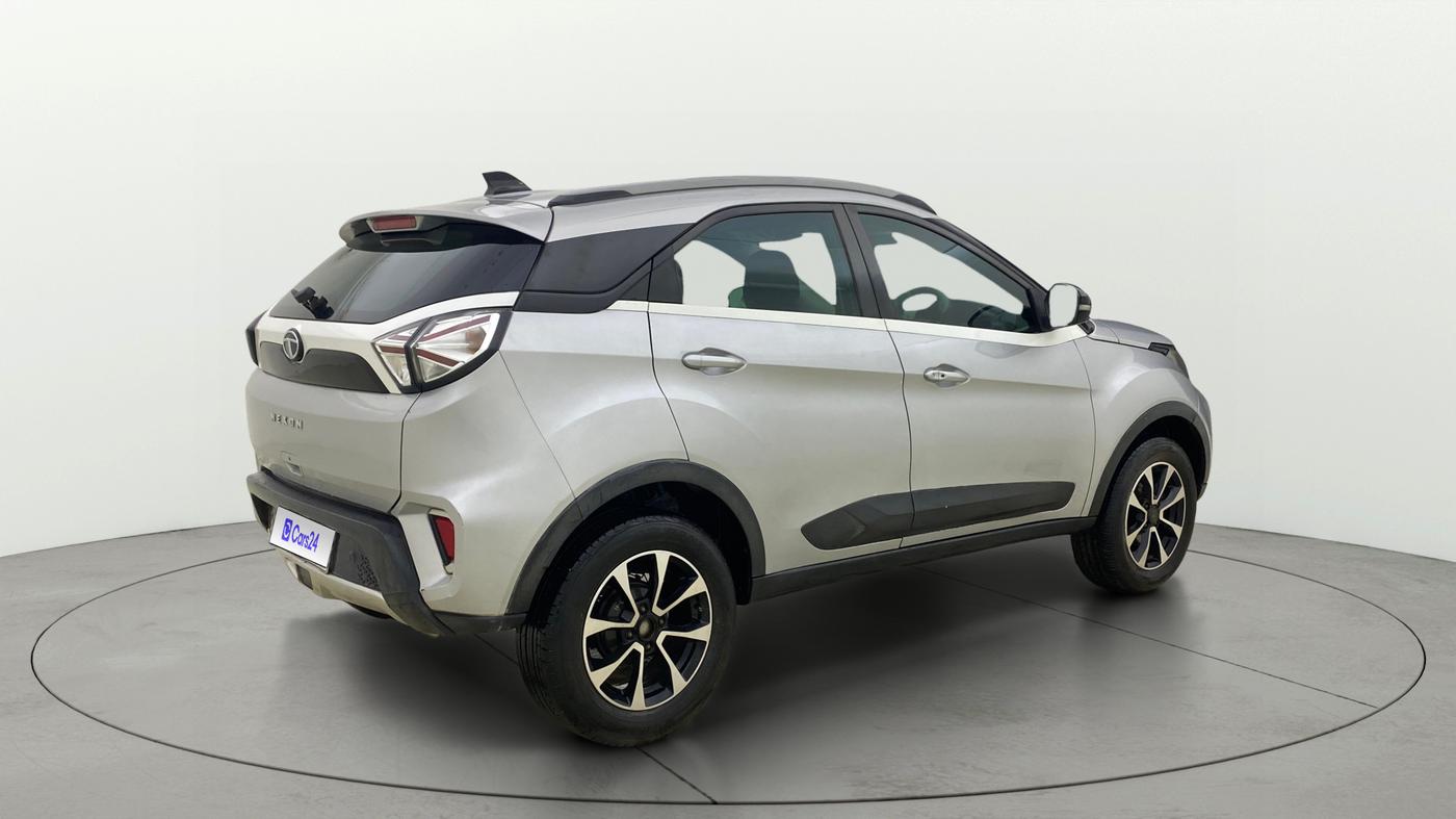 2020 Tata NEXON XZA PLUS PETROL, Petrol, Automatic, 1,27,344 km, Right Back Diagonal