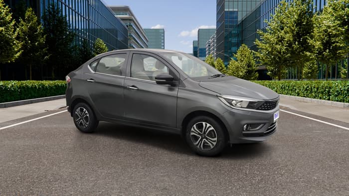 2024 Tata TIGOR XZA Plus iCNG , CNG, Automatic, 26,846 km, Right Front Diagonal
