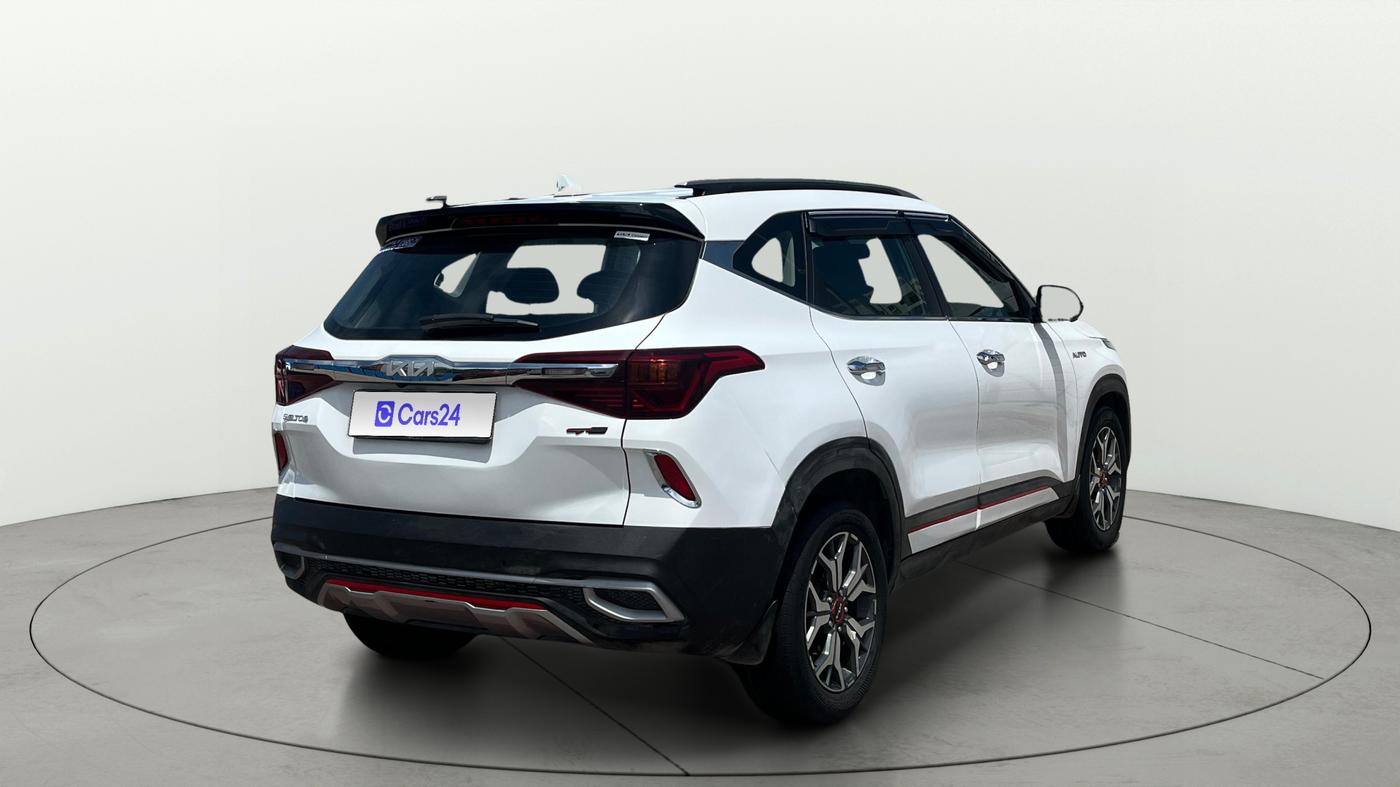 2022 KIA SELTOS GTX PLUS 1.5 DIESEL AT, Diesel, Automatic, 72,808 km, Right Back Diagonal