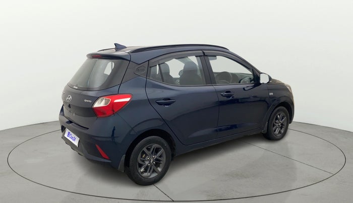 2022 Hyundai GRAND I10 NIOS SPORTZ AMT 1.2 KAPPA VTVT, Petrol, Automatic, 52,173 km, Right Back Diagonal