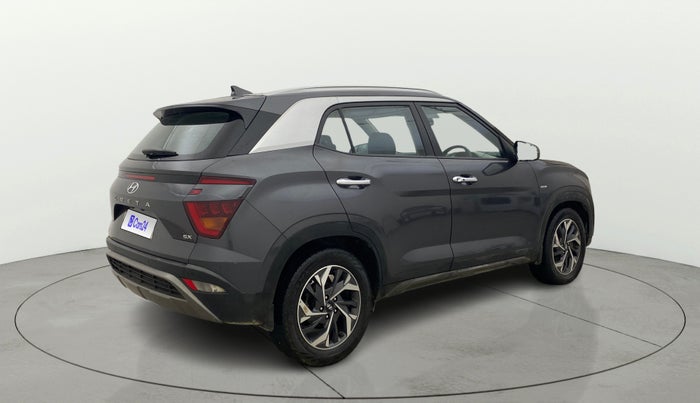 2020 Hyundai Creta SX (O) IVT 1.5 PETROL, Petrol, Automatic, 1,21,045 km, Right Back Diagonal