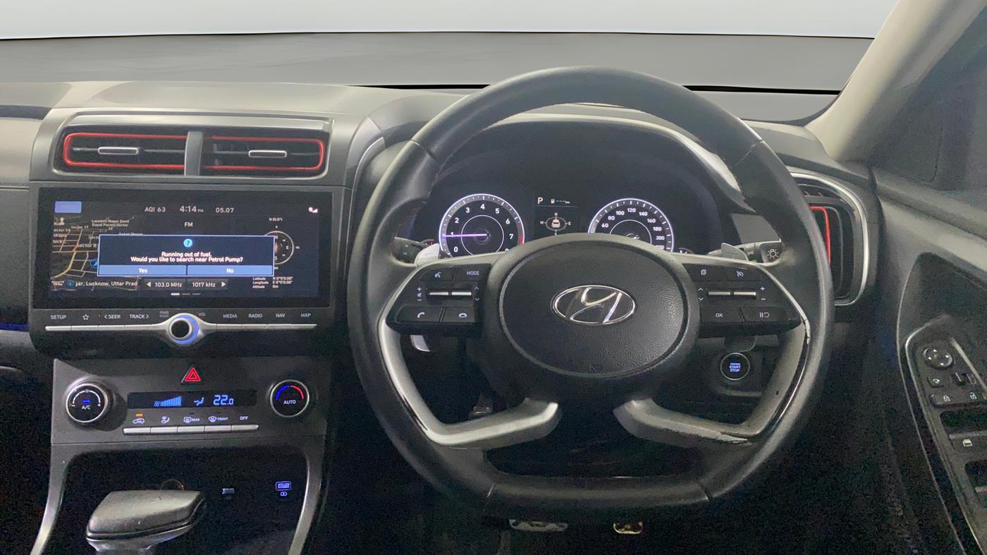 2020 Hyundai Creta SX 1.4 TURBO DCT, Petrol, Automatic, 60,219 km, Steering Wheel Close Up