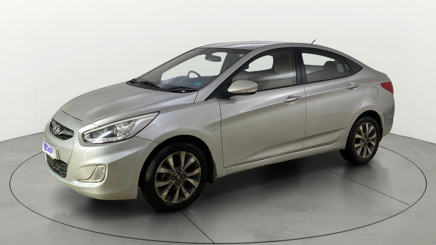 2013 Hyundai Verna FLUIDIC 1.6 VTVT SX AT, Petrol, Automatic, 52,115 km, Left Front Diagonal