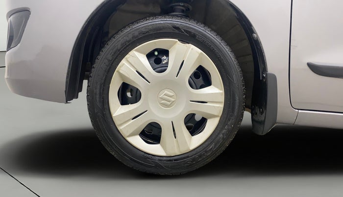 2013 Maruti Wagon R 1.0 VXI, Petrol, Manual, 34,301 km, Left Front Wheel