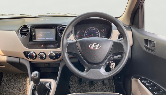 2014 Hyundai Grand i10 MAGNA 1.2 KAPPA VTVT, Petrol, Manual, 38,602 km, Steering Wheel Close Up