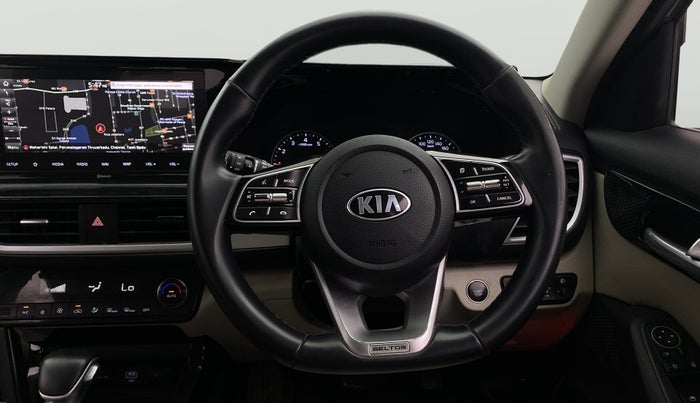 2020 KIA SELTOS HTX IVT 1.5 PETROL, Petrol, Automatic, 81,682 km, Steering Wheel Close Up