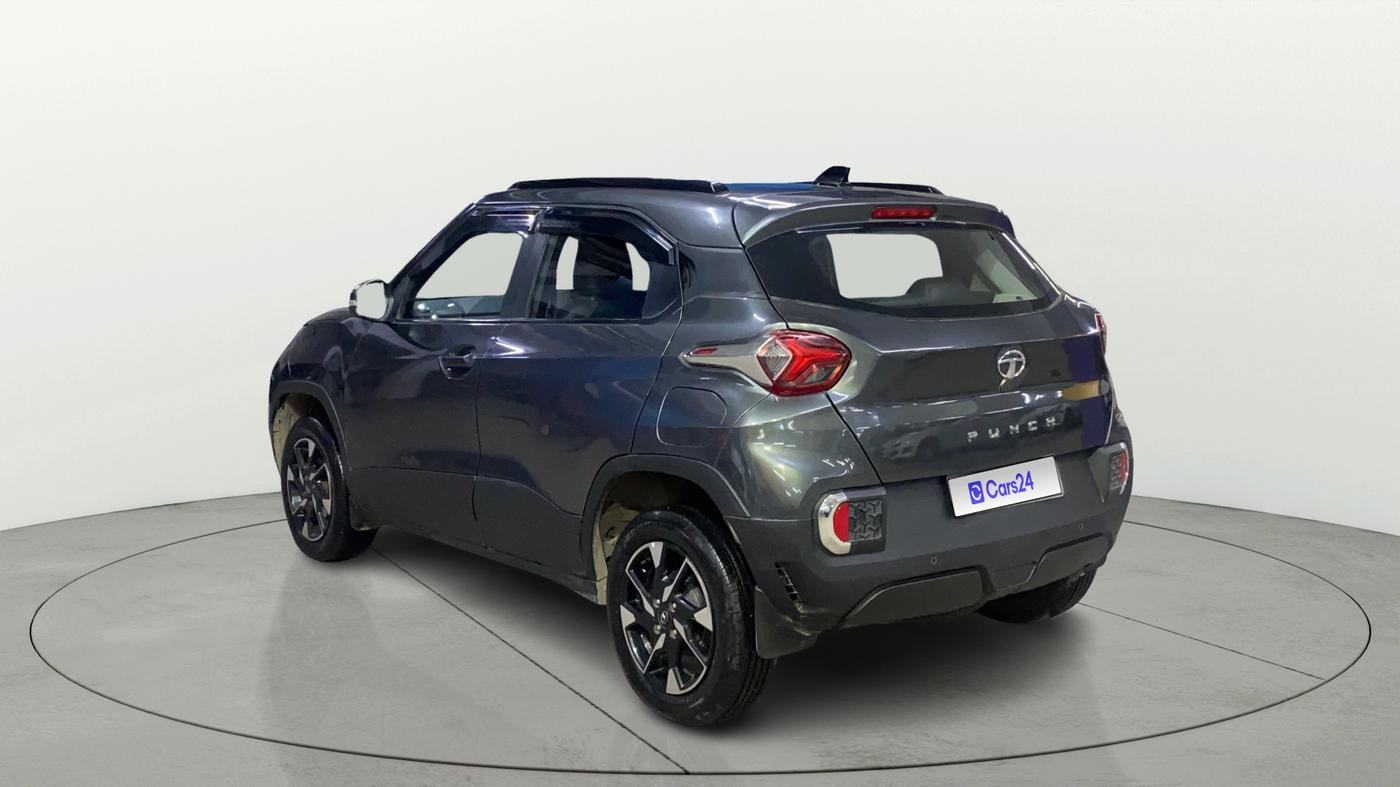 2023 Tata PUNCH ACCOMPLISHED DAZZLE SUNROOF CNG MT, CNG, Manual, 92,545 km, Left Back Diagonal