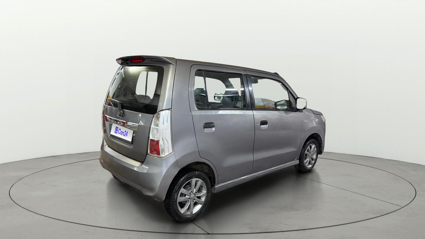 2018 Maruti Wagon R 1.0 VXI+, Petrol, Manual, 80,999 km, Right Back Diagonal