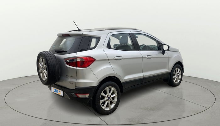 2018 Ford Ecosport TITANIUM 1.5L DIESEL, Diesel, Manual, 1,37,816 km, Right Back Diagonal
