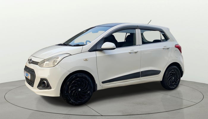 2014 Hyundai Grand i10 MAGNA 1.2 KAPPA VTVT, CNG, Manual, 1,30,977 km, Left Front Diagonal