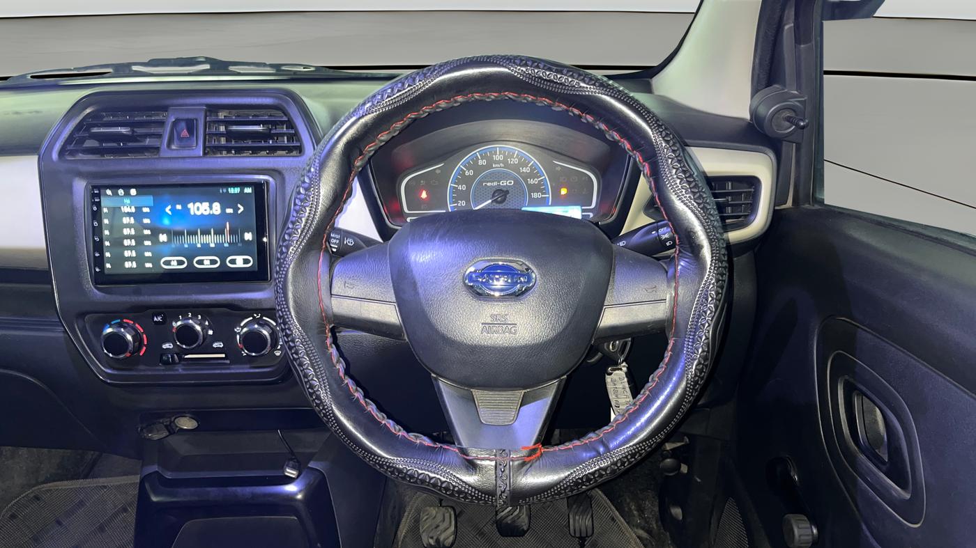2021 Datsun Redi Go A, Petrol, Manual, 29,535 km, Steering Wheel Close Up