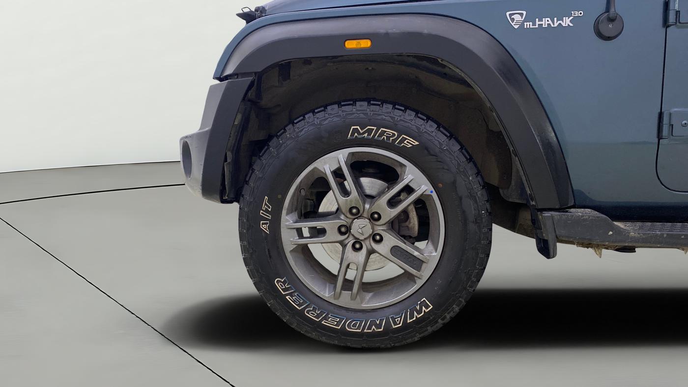 2023 Mahindra Thar LX D AT 4WD HT, Diesel, Automatic, 7,560 km, Left Front Wheel