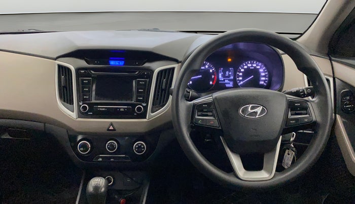 2017 Hyundai Creta E PLUS 1.6 PETROL, Petrol, Manual, 72,550 km, Steering Wheel Close Up
