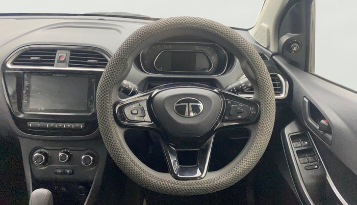2024 Tata TIAGO NRG XZ AMT, Petrol, Automatic, 11,960 km, Steering Wheel Close Up