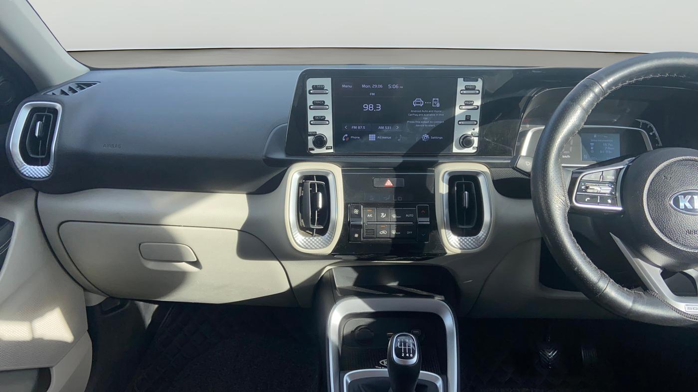 2021 KIA SONET HTX 1.0 IMT, Petrol, Manual, 59,778 km, Air Conditioner