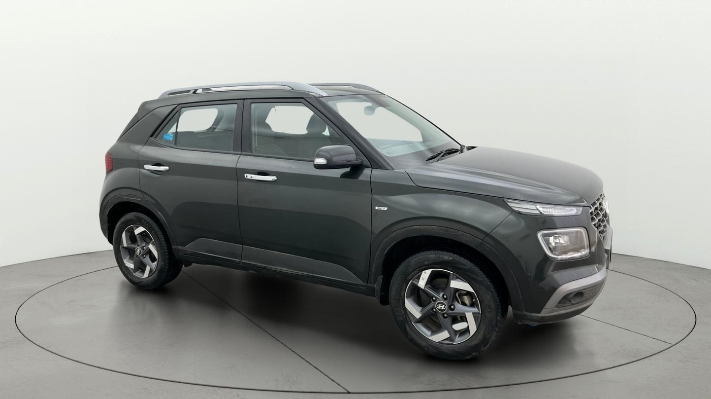 2021 Hyundai VENUE SX PLUS 1.0 TURBO DCT, Petrol, Automatic, 37,944 km, Right Front Diagonal
