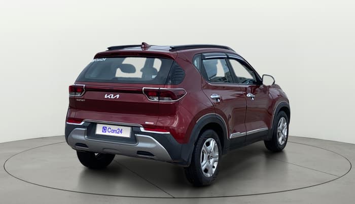 2023 KIA SONET HTX PLUS 1.0 IMT, Petrol, Manual, 17,702 km, Right Back Diagonal