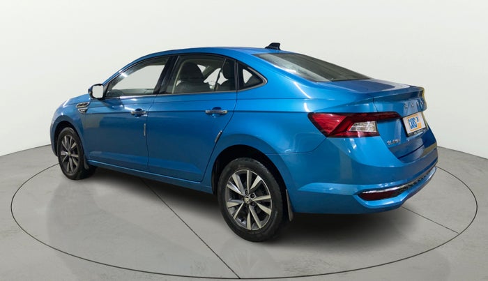 2022 Skoda SLAVIA STYLE 1.5L TSI DSG, Petrol, Automatic, 22,933 km, Left Back Diagonal