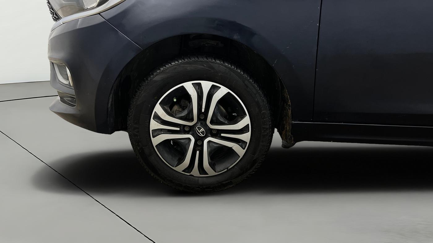 2022 Tata TIGOR XZ PLUS CNG, CNG, Manual, 94,845 km, Left Front Wheel