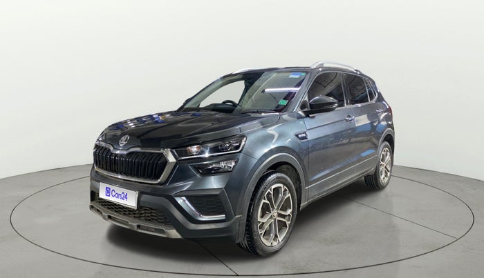 2023 Skoda KUSHAQ STYLE 1.0L TSI MT, Petrol, Manual, 19,696 km, Left Front Diagonal