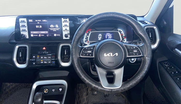 2022 KIA SONET HTX PLUS 1.5, Diesel, Manual, 36,812 km, Steering Wheel Close Up