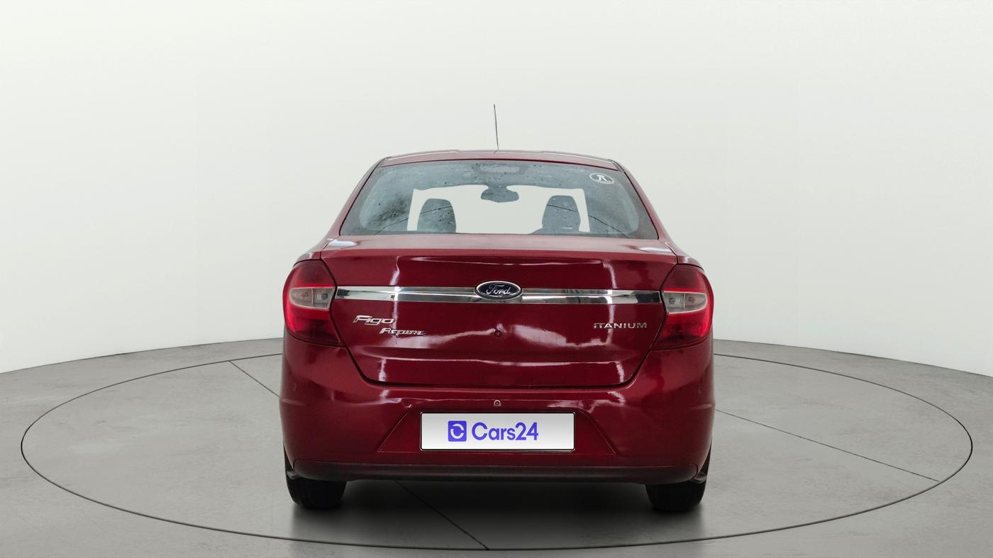 2017 Ford Figo Aspire TITANIUM 1.2 PETROL, Petrol, Manual, 1,23,557 km, Back/Rear