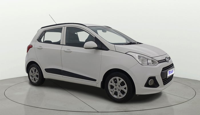 2016 Hyundai Grand i10 SPORTZ 1.2 KAPPA VTVT, Petrol, Manual, 70,486 km, Right Front Diagonal
