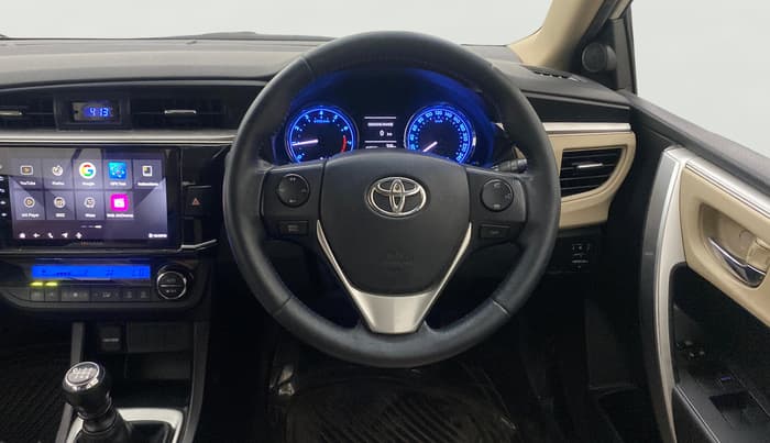 2015 Toyota Corolla Altis G PETROL, Petrol, Manual, 75,370 km, Steering Wheel Close Up