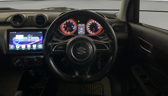 2019 Maruti Swift VXI AMT, Petrol, Automatic, 44,450 km, Steering Wheel Close Up