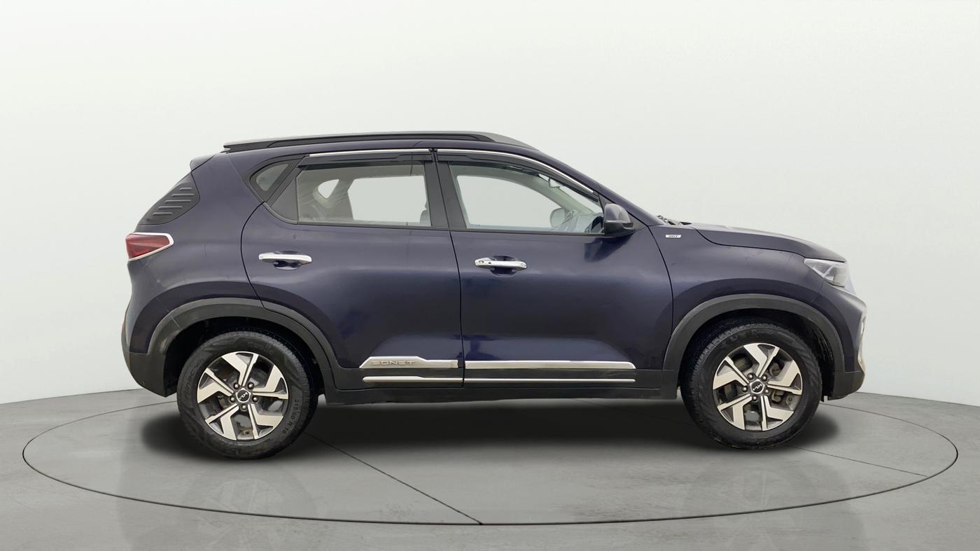 2022 KIA SONET HTX 1.0 IMT, Petrol, Manual, 41,899 km, Right Side View