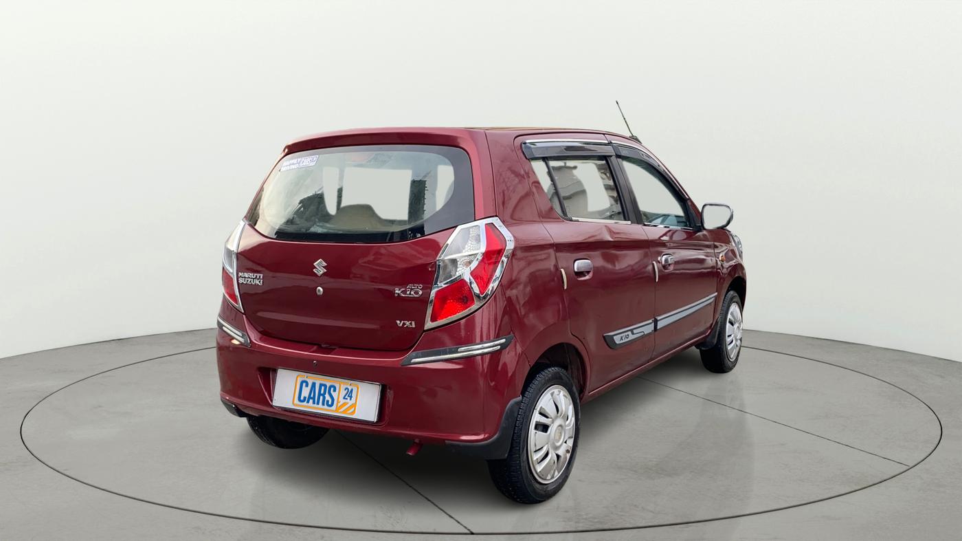 2016 Maruti Alto K10 VXI, Petrol, Manual, 43,818 km, Right Back Diagonal