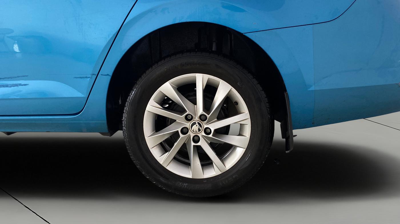 2023 Skoda SLAVIA AMBITION 1.0L TSI AT, Petrol, Automatic, 41,121 km, Left Rear Wheel