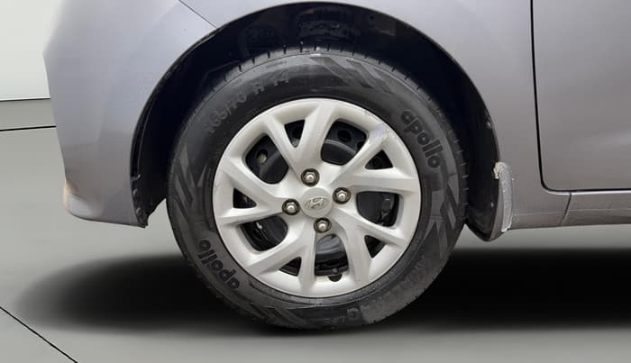 2017 Hyundai Grand i10 MAGNA AT 1.2 KAPPA VTVT, Petrol, Automatic, 75,020 km, Left Front Wheel