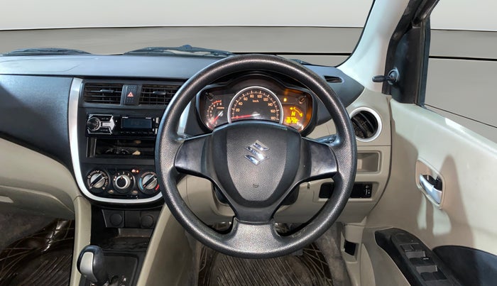 2015 Maruti Celerio VXI AMT, Petrol, Automatic, 75,694 km, Steering Wheel Close Up