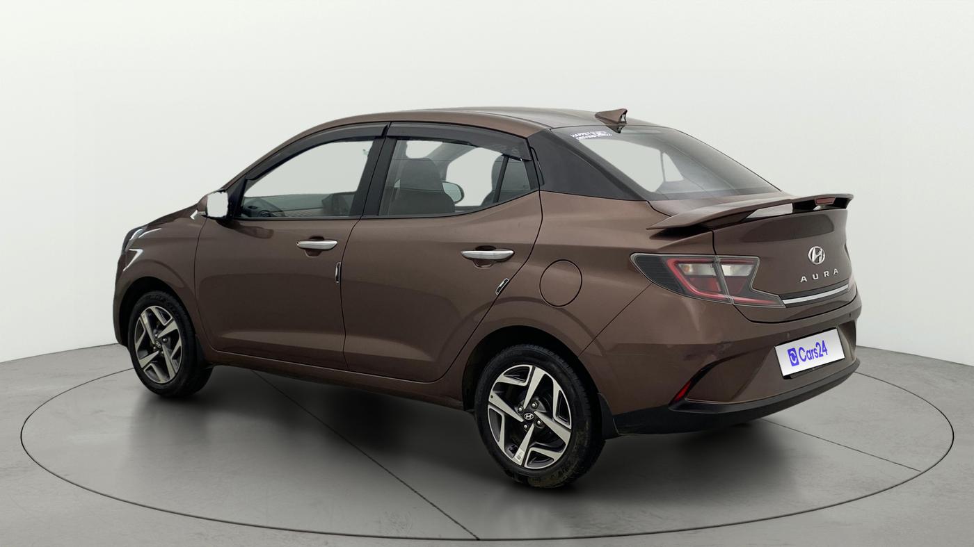 2022 Hyundai AURA SX 1.2, Petrol, Manual, 14,089 km, Left Back Diagonal