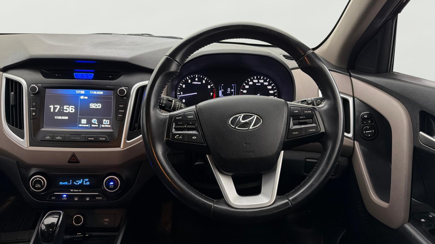 2018 Hyundai Creta SX AT 1.6 PETROL, Petrol, Automatic, 67,533 km, Steering Wheel Close Up
